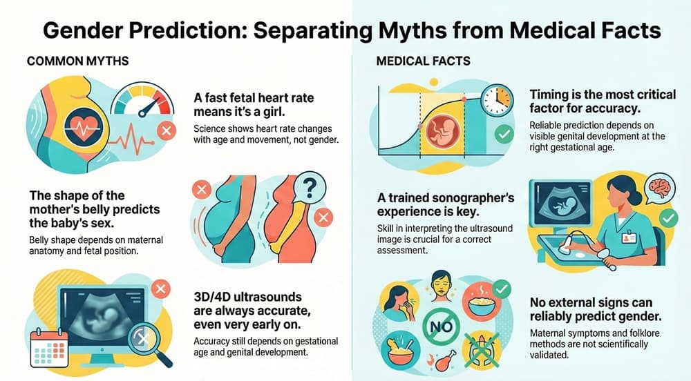 Ultrasound Gender Prediction Myths vs. Facts