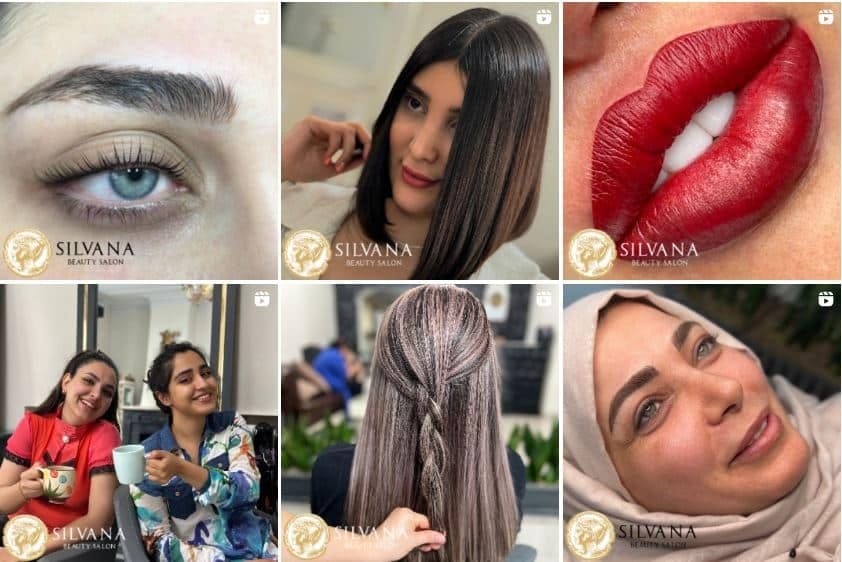 آرایشگاه کوتاهی مو سیلوانا