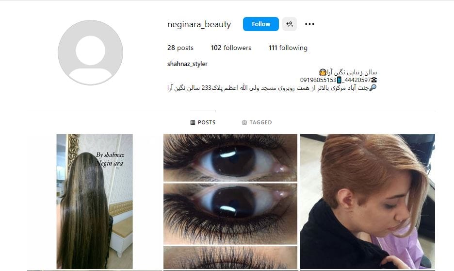 سالن زیبایی نگین آرا
