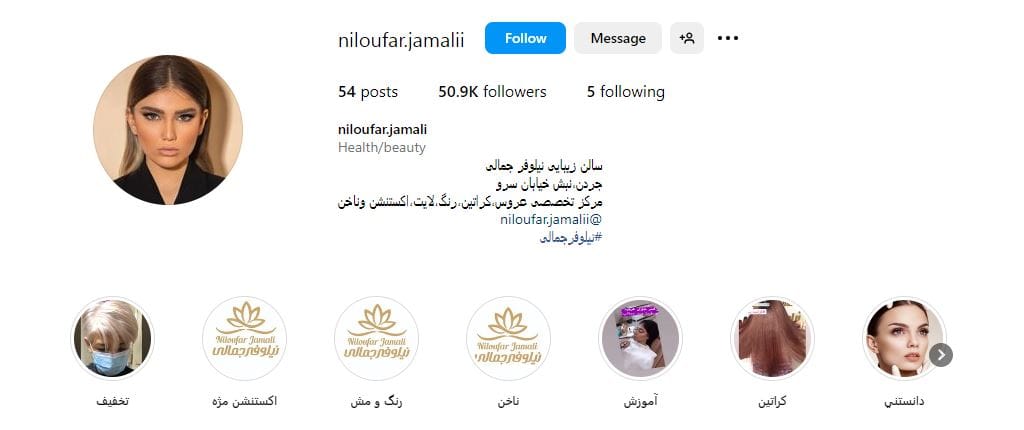 سالن نیلوفر جمالی