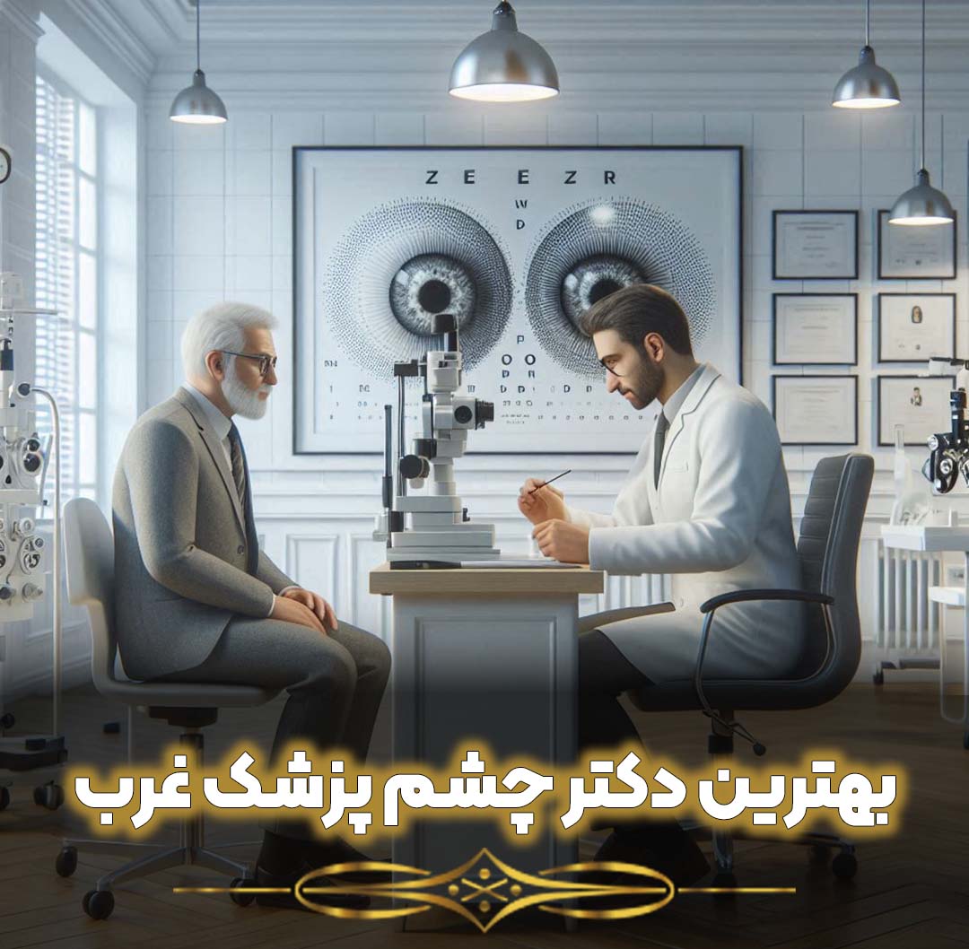 بهترین دکتر چشم پزشک غرب تهران