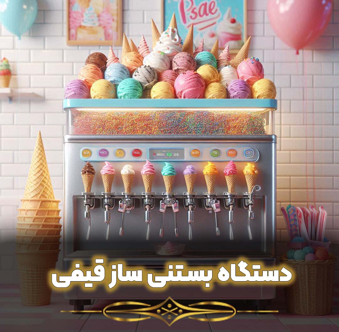 دستگاه بستنی ساز قیفی