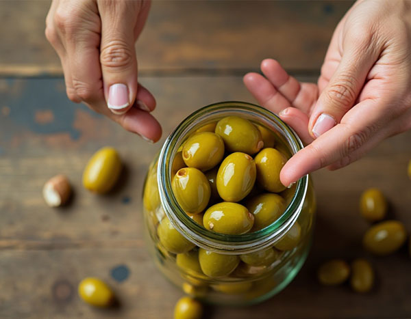 Calorías de la aceituna: cuántas por pieza