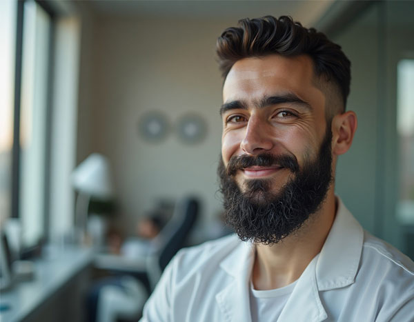 بهترین کلینیک‌ های کاشت ریش اسلامشهر