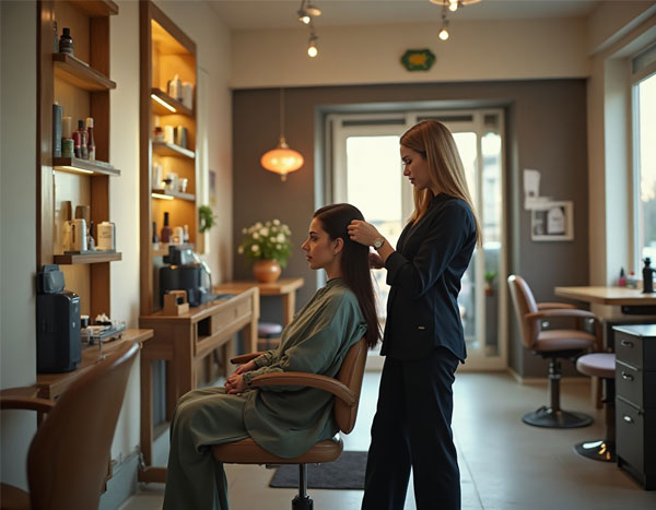 بهترین رنگ کار مو جنوب تهران