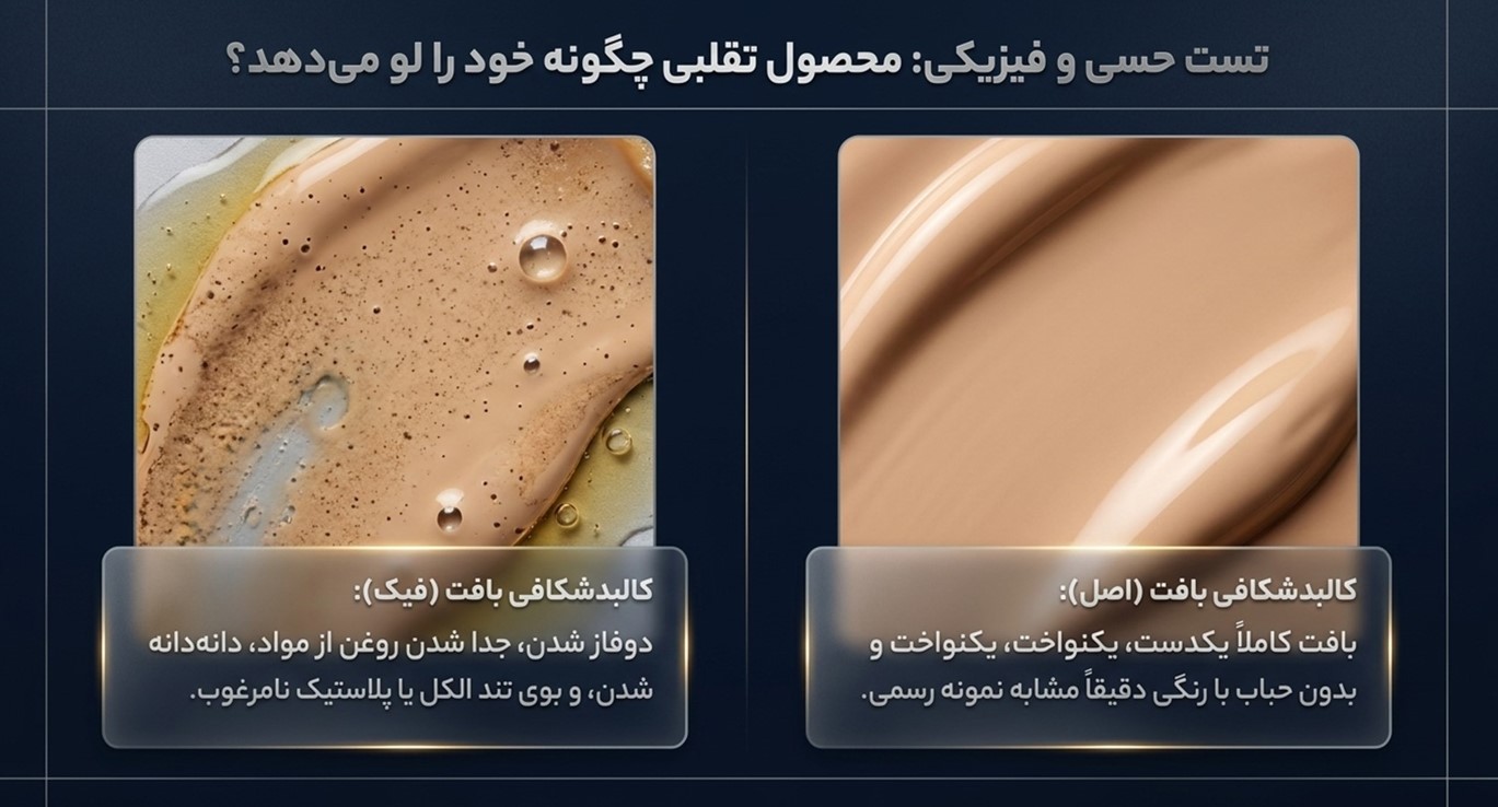بو، بافت و رنگ را بسنجید