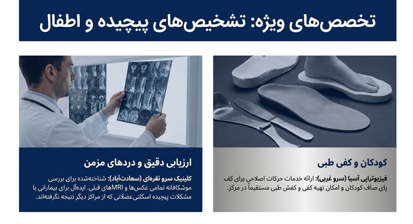 فیزیروتراپی اسیا و سرو نقره ای