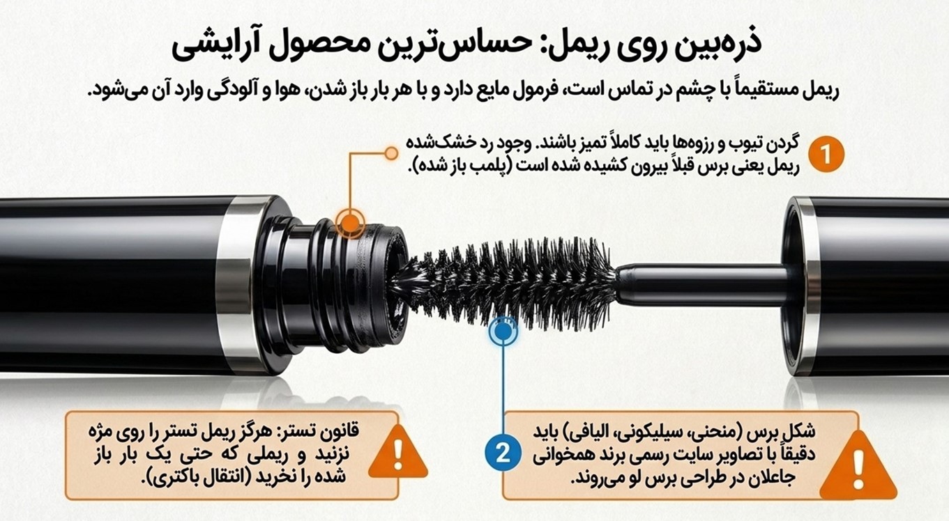 هنگام خرید ریمل به چه نکاتی توجه کنیم