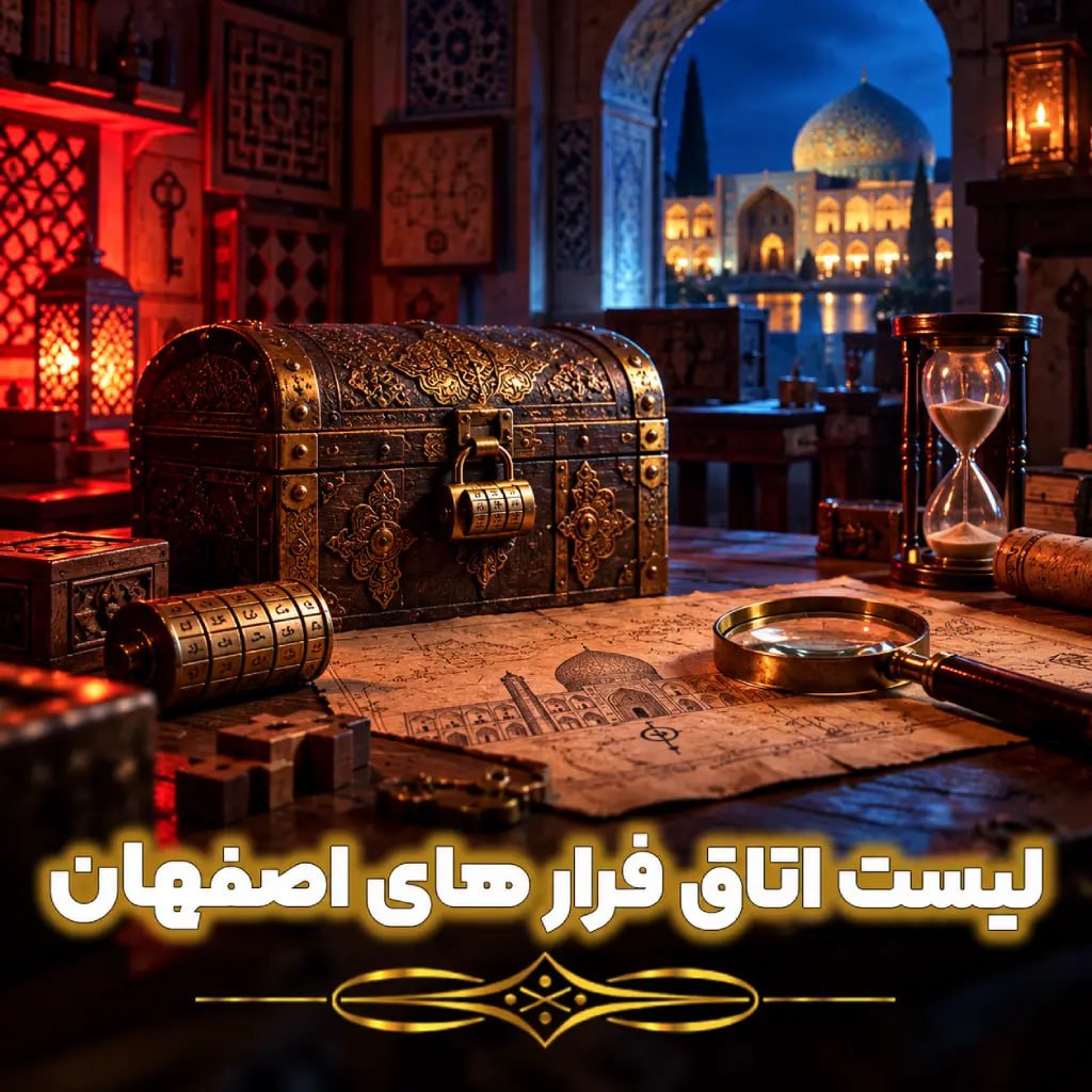 لیست اتاق فرار های اصفهان
